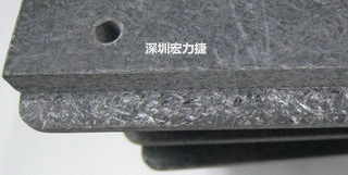 可加工性的合成石，可以用CNC洗出想要的形狀與機(jī)構(gòu)，可以媲美鋁合金