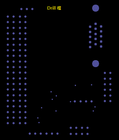產(chǎn)生Drill File及 Map File 的Gerber 檔案，此會(huì)產(chǎn)生描述此PCB所用到的鉆孔的孔徑尺寸及鉆孔的座標(biāo)資訊。
